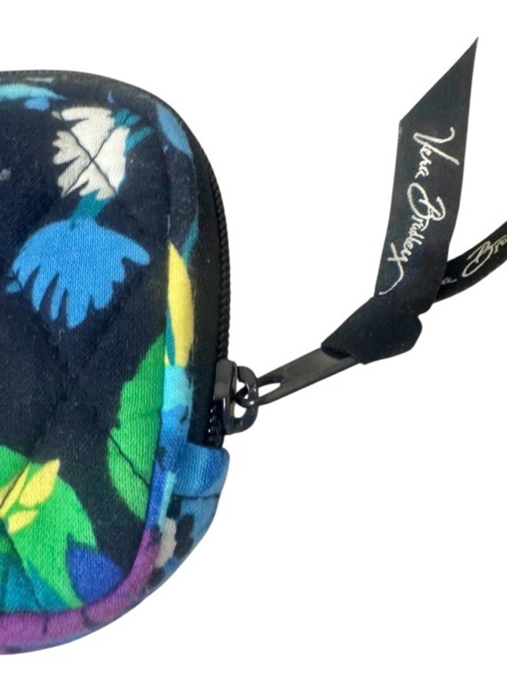Vera Bradley Midnight Blues Quilted Wristlet - Picture 5 of 8